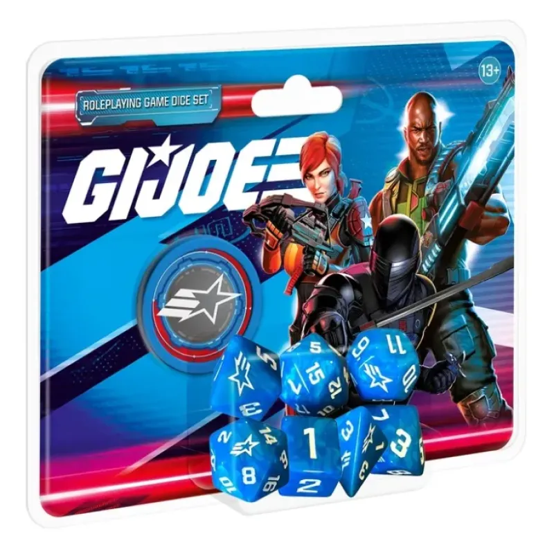 Dice<G.I. JOE RPG: Dice Set RGS 02379 - Miniature Marvels: Airplane Models & Painted Dice