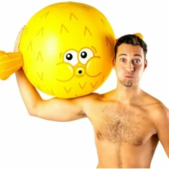 Egpull<GIANT 30" PUFFERFISH Inflatable Beach Ball Pool Party Toy Float - BigMouth Inc - Miniature Marvels: Airplane Models & Painted Dice