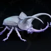 Miniature<Giant Beetle - Miniature Marvels: Airplane Models & Painted Dice
