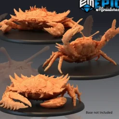 Miniature<Giant Crabs - Miniature Marvels: Airplane Models & Painted Dice