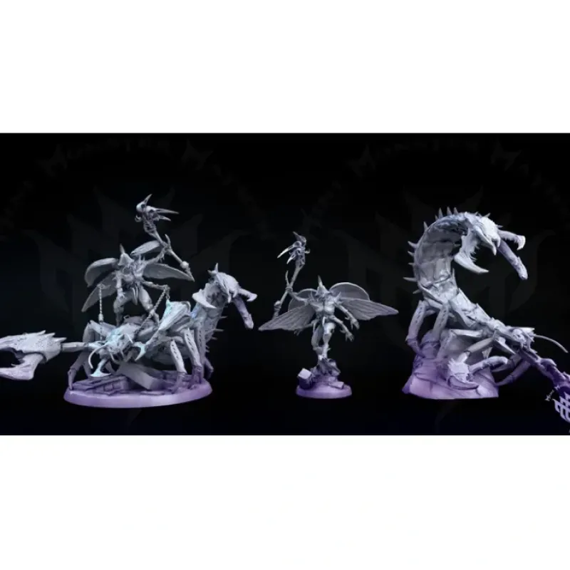 Miniature<Giant Deathstalker - Miniature Marvels: Airplane Models & Painted Dice