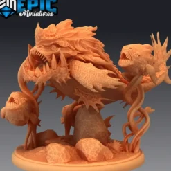 Miniature<Giant Piranha Swarm - Miniature Marvels: Airplane Models & Painted Dice