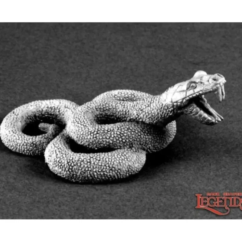 Miniature<Giant Snake: Dark Heaven Legends RPR 02675 - Miniature Marvels: Airplane Models & Painted Dice