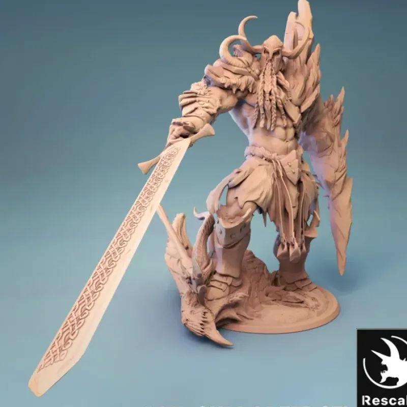 Miniature<Glacier Giant - Miniature Marvels: Airplane Models & Painted Dice