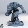 Miniature<Gnoll Leader Spear - Miniature Marvels: Airplane Models & Painted Dice
