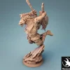 Miniature<Gnoll Leaping - Miniature Marvels: Airplane Models & Painted Dice