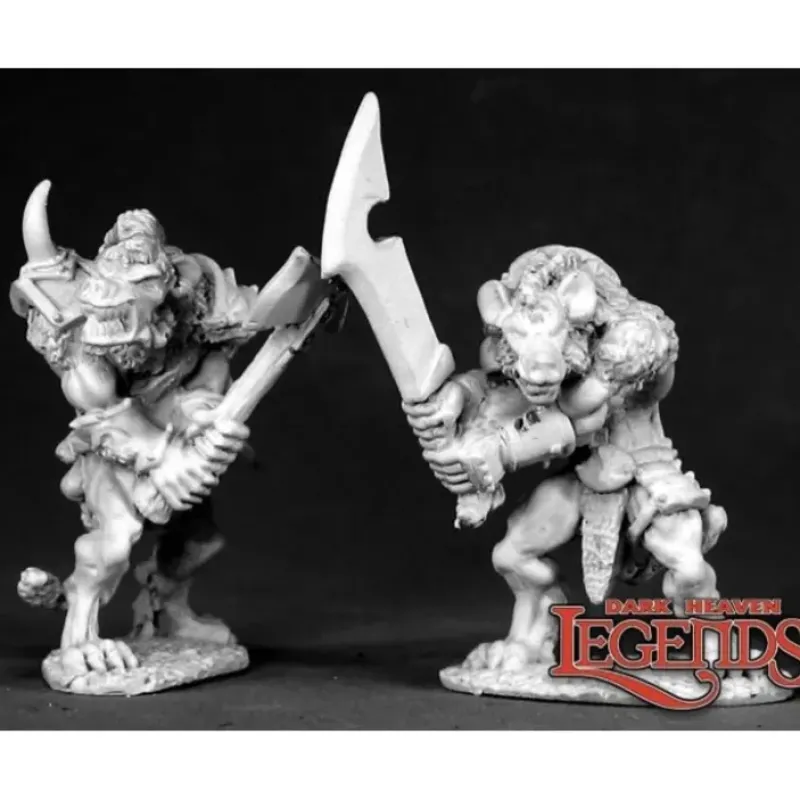 Miniature<Gnoll Marauders: Dark Heaven Legends RPR 02467 - Miniature Marvels: Airplane Models & Painted Dice