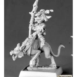 Miniature<Goblin Commando on Dog: Pathfinder RPR 60014 - Miniature Marvels: Airplane Models & Painted Dice