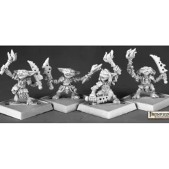 Miniature<Goblin Pyros (4): Pathfinder RPR 60017 - Miniature Marvels: Airplane Models & Painted Dice