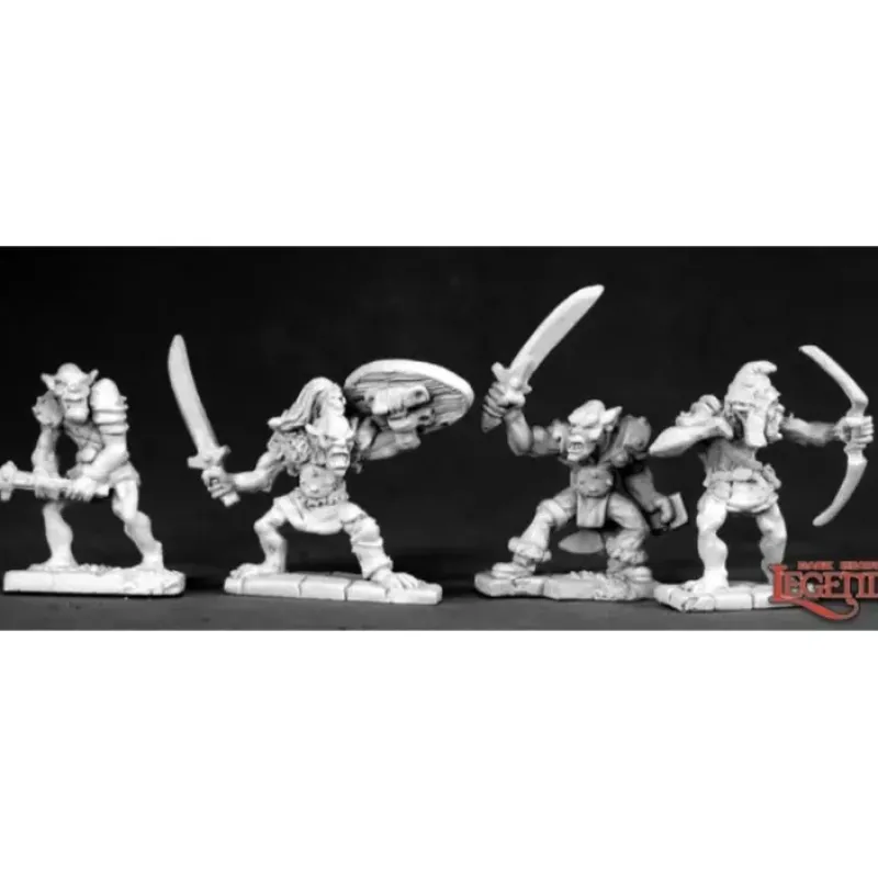 Miniature<Goblin War Band: Dark Heaven Legends RPR 02481 - Miniature Marvels: Airplane Models & Painted Dice