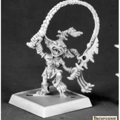 Miniature<Goblin Warchanter: Pathfinder RPR 60018 - Miniature Marvels: Airplane Models & Painted Dice