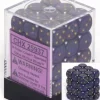 Dice<Golden Cobalt: Speckled 36d6 12mm Dice Block CHX 25937 - Miniature Marvels: Airplane Models & Painted Dice