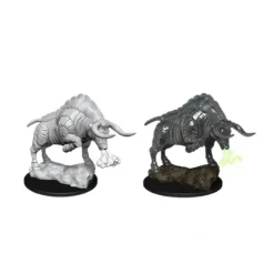 Miniature<Gorgon: D&D Nolzur's Marvelous Miniatures WZK 90079 - Miniature Marvels: Airplane Models & Painted Dice