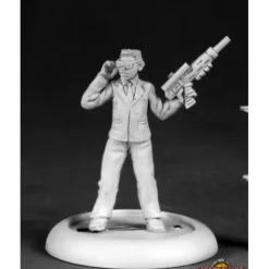 Miniature<Government Agent Smith: Chronoscope RPR 50203 - Miniature Marvels: Airplane Models & Painted Dice