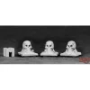Miniature<Graveyard Finials - Skull (3): Dark Heaven Legends RPR 03855 - Miniature Marvels: Airplane Models & Painted Dice