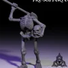 Miniature<Graveyard Skeleton Bundle - Miniature Marvels: Airplane Models & Painted Dice