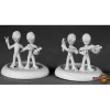 Miniature<Gray Aliens (4): Chronoscope RPR 50130 - Miniature Marvels: Airplane Models & Painted Dice