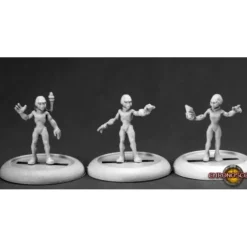 Miniature<Gray Aliens II (3): Chronoscope RPR 50255 - Miniature Marvels: Airplane Models & Painted Dice