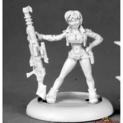Miniature<Gretha, Female Sniper: Chronoscope RPR 50156 - Miniature Marvels: Airplane Models & Painted Dice