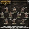 Miniature<Greygore Boomhowler & Co.: Mercenaries - Unit PIP 41107 - Miniature Marvels: Airplane Models & Painted Dice