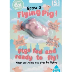 Egpull<Grow A Pig Toy - Just Add Water 600% Larger! Piggy Child Stocking Stuffer - Miniature Marvels: Airplane Models & Painted Dice
