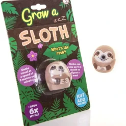 Egpull<Grow A Sloth Toy - Just Add Water 600% Larger! Children Stocking Stuffer - Miniature Marvels: Airplane Models & Painted Dice
