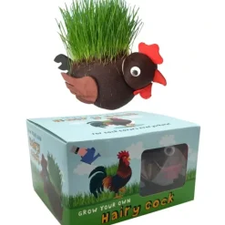 Egpull<Grow Your own HAIRY C#@K Willy Pecker Chia Pet Plant - Novelty Joke Gag Prank - Miniature Marvels: Airplane Models & Painted Dice