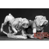 Miniature<Guard Dogs (2): Dark Heaven Legends RPR 03326 - Miniature Marvels: Airplane Models & Painted Dice