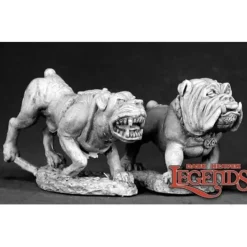 Miniature<Guard Dogs (2): Dark Heaven Legends RPR 03326 - Miniature Marvels: Airplane Models & Painted Dice