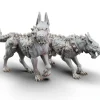 Miniature<Guard Dogs - Miniature Marvels: Airplane Models & Painted Dice