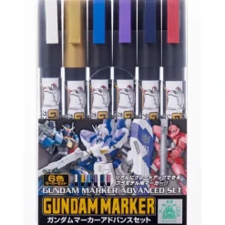 Shop All*Gundam Marker Set - Advanced LTG MRHOB-GMS124 - Miniature Marvels: Airplane Models & Painted Dice