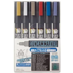 Shop All*Gundam Marker Set - Fine Tip Type Set 2 LTG MRHOB-GMS126 - Miniature Marvels: Airplane Models & Painted Dice