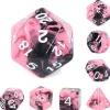 Shop All*Gunpowder Milkshake Dice w/White Numbers - Miniature Marvels: Airplane Models & Painted Dice