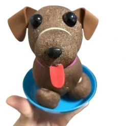 Egpull<HAIRY BITCH - Kiss my Grass! - Puppy Dog Growing Chia Pet Plant Funny Adult Gift - Miniature Marvels: Airplane Models & Painted Dice