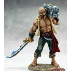 Miniature<Hajad, Torgan Pirate with Loot: Dark Heaven Legends RPR 03637 - Miniature Marvels: Airplane Models & Painted Dice