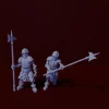 Miniature<Halberd Bundle - Miniature Marvels: Airplane Models & Painted Dice