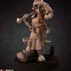 Miniature<Halfling Blacksmith - Miniature Marvels: Airplane Models & Painted Dice