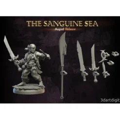Miniature<Halfmer Male - Miniature Marvels: Airplane Models & Painted Dice
