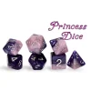 Dice<Halfsies Dice: "Princess" GKG H51 - Miniature Marvels: Airplane Models & Painted Dice