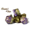 Dice<Halfsies Dice: "Queen's" GKG H550 - Miniature Marvels: Airplane Models & Painted Dice