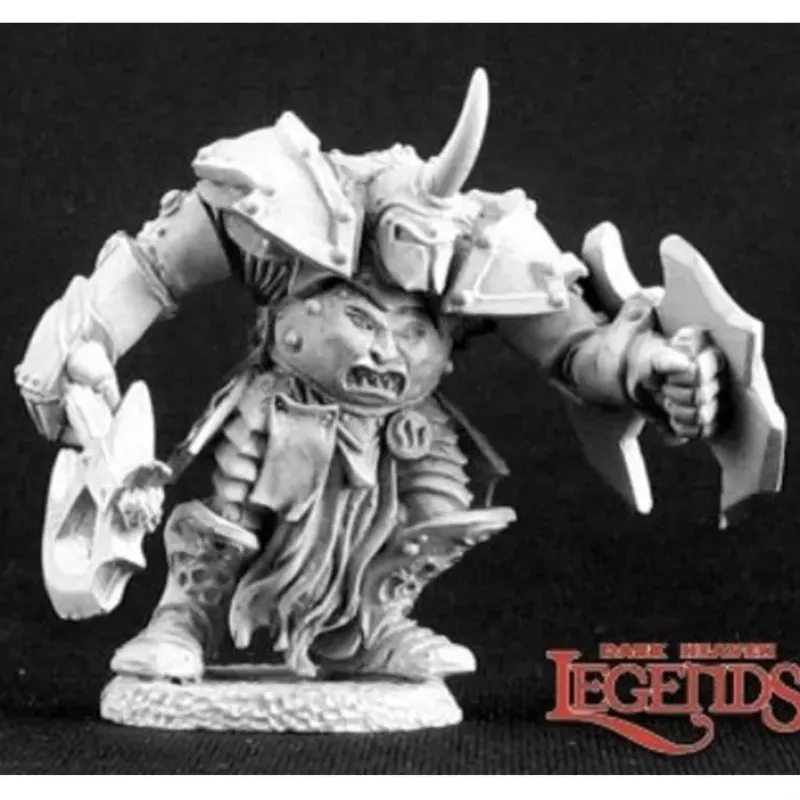 Miniature<Hargak The Flayer, Evil Warrior: Dark Heaven Legends RPR 03268 - Miniature Marvels: Airplane Models & Painted Dice