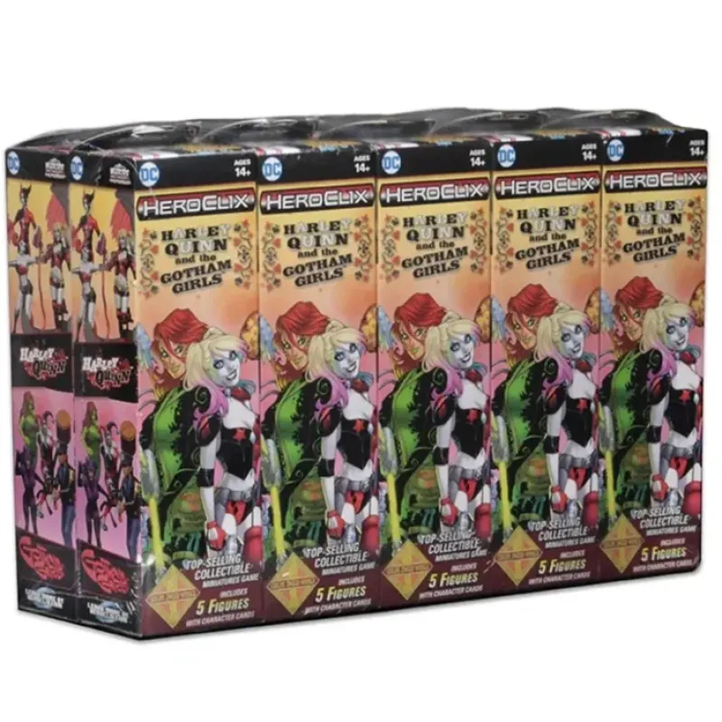 Miniature<Harley Quinn and the Gotham Girls (Booster Brick)(10): DC Comics HeroClix WZK 72663 - Miniature Marvels: Airplane Models & Painted Dice