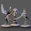 Miniature<Harpies Bundle - Miniature Marvels: Airplane Models & Painted Dice
