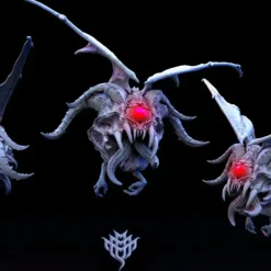 Miniature*Harvester Of The Damned With Wings - Miniature Marvels: Airplane Models & Painted Dice