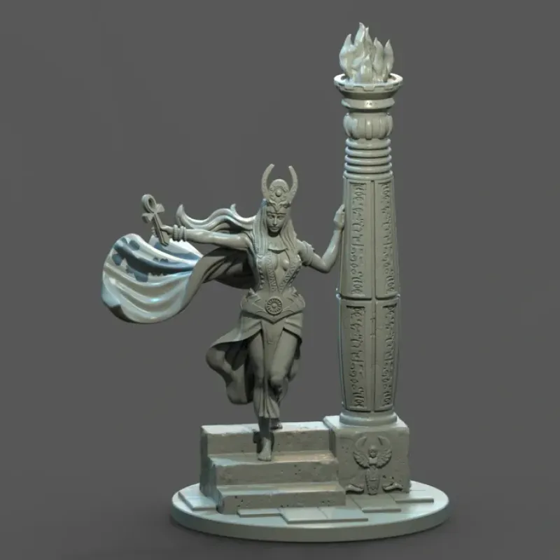 Miniature<Hathor - Miniature Marvels: Airplane Models & Painted Dice