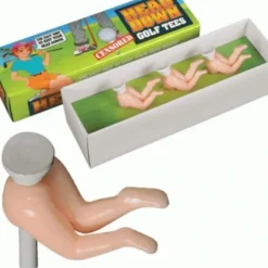 Egpull<Head Down Ass Crack Butt Golf Ball Tees - Funny Gag Prank Novelty Golfing Joke - Miniature Marvels: Airplane Models & Painted Dice