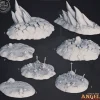 Shop All*Hell Terrain - Miniature Marvels: Airplane Models & Painted Dice