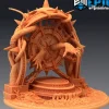 Miniature<Hells Gate Emerging - Miniature Marvels: Airplane Models & Painted Dice
