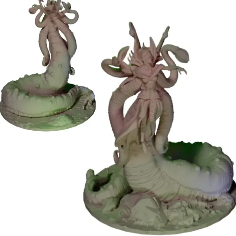 Miniature<Her Royal Grotesquerie - Miniature Marvels: Airplane Models & Painted Dice