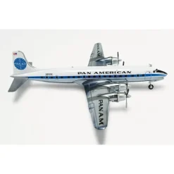 Airplane Model*Herpa 572187 1:200 DC-6B Pan Am Clipper Betsy Ross - Miniature Marvels: Airplane Models & Painted Dice